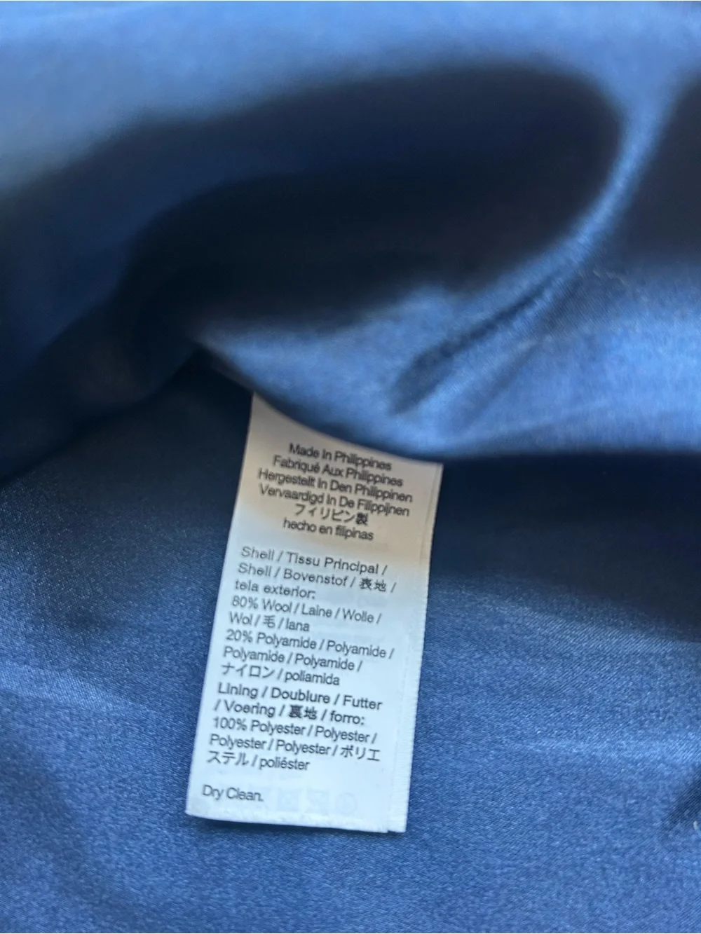 J.Crew Women's Gray Double-Breasted Wool  Stadium Cloth Coat with Gold Buttons - Picture 6 of 9